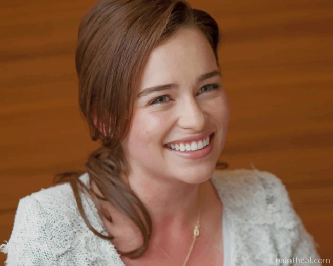 Emilia Clarke Movie Star Painting By Numbers Kits