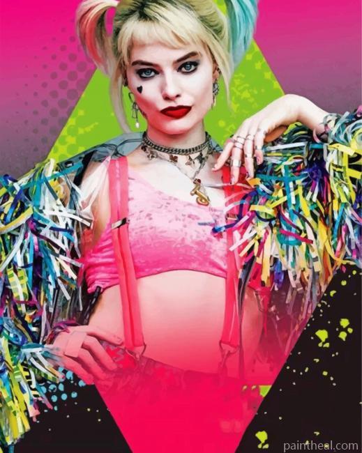 Harley Quinn Birds Of Prey Painting By Numbers Kits