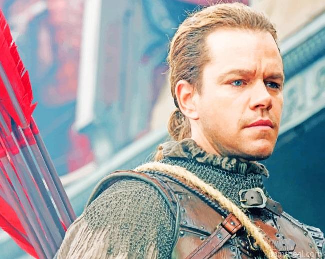 Actor Matt Damon Painting By Numbers Kits