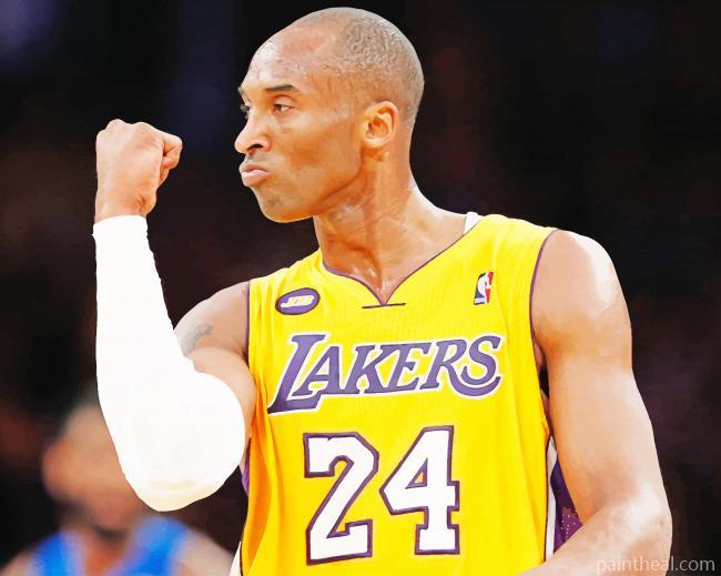 Kobe Bryant The Legend Painting By Numbers Kits