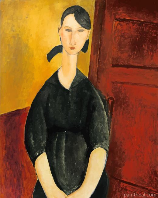 Modigliani Portrait De Paulette Jourdain Painting By Numbers Kits