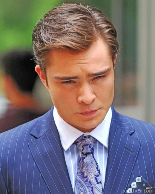 Ed Westwick Painting By Numbers Kits