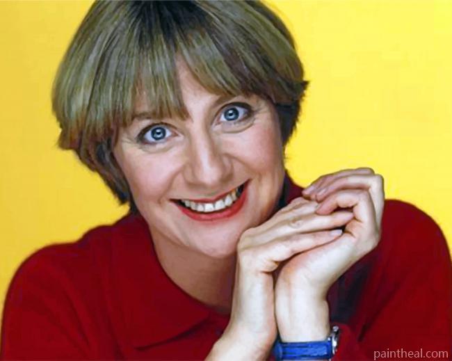 The Comedian Victoria Wood Painting By Numbers Kits