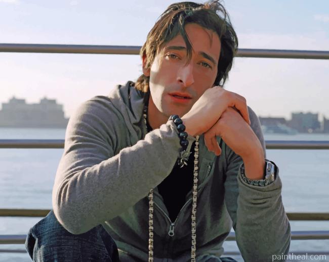 Actor Adrien Brody Painting By Numbers Kits