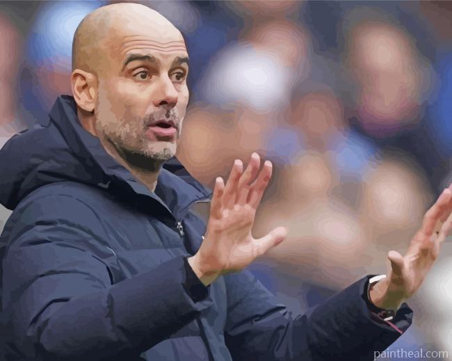 Pep Guardiola Painting By Numbers Kits