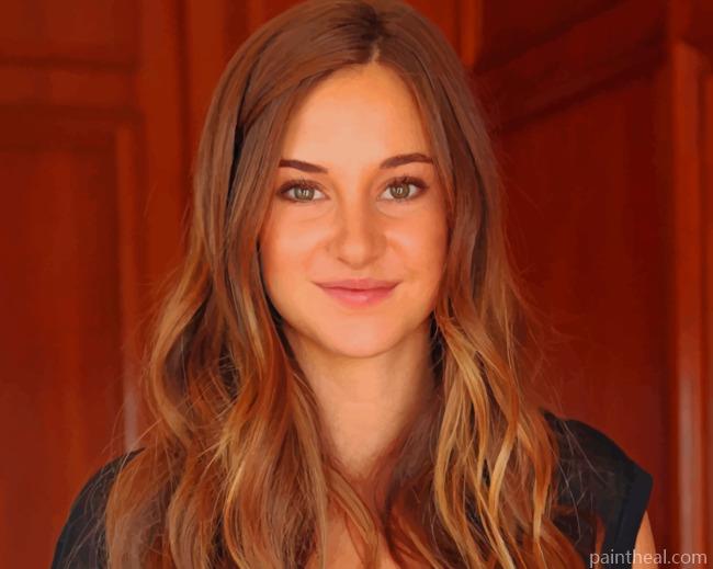 Actress Shailene Woodley Painting By Numbers Kits