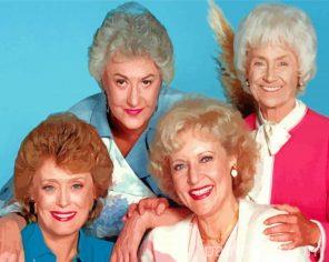 Sitcom The Golden Girls Painting By Numbers Kits