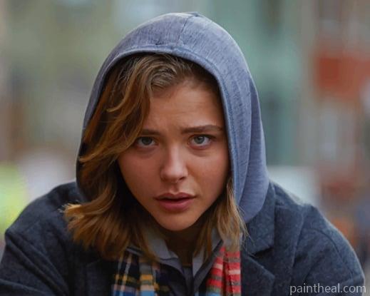 Chloe Grace Moretz Greta Painting By Numbers Kits