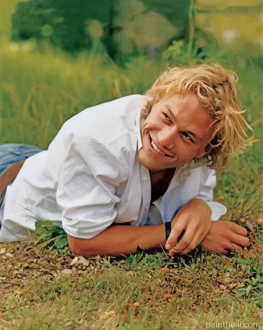 Aesthetic Heath Ledger Painting By Numbers Kits