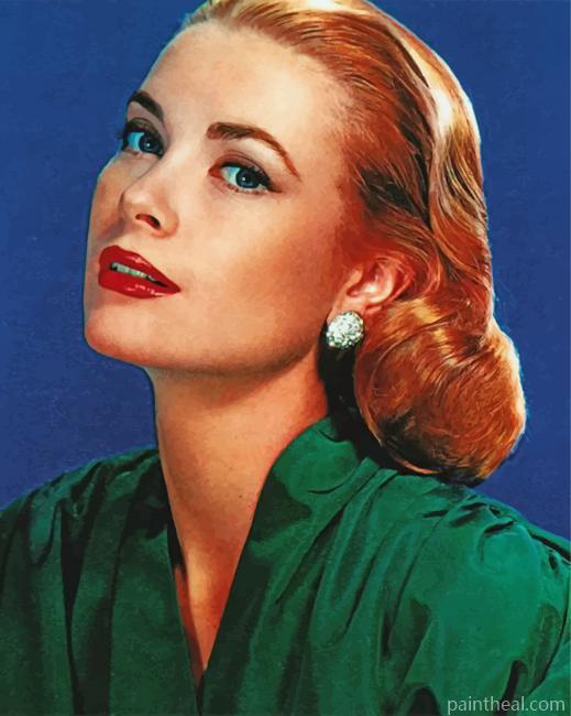 The Beautiful Grace Kelly Painting By Numbers Kits