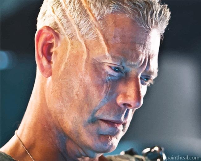 Avatar Stephen Lang Colonel Painting By Numbers Kits