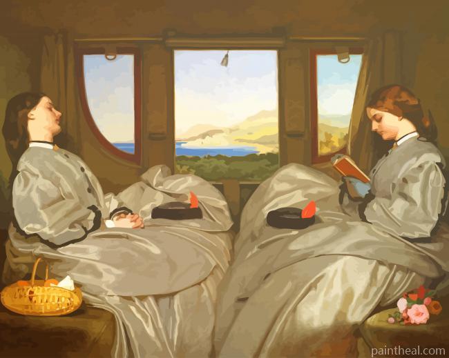 Augustus Egg The Travelling Companions Painting By Numbers Kits