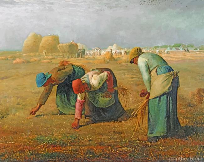 Vintage Gleaners Painting By Numbers Kits