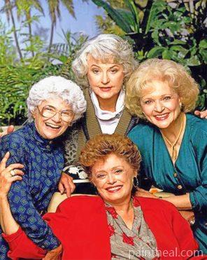Golden Girls Painting By Numbers Kits