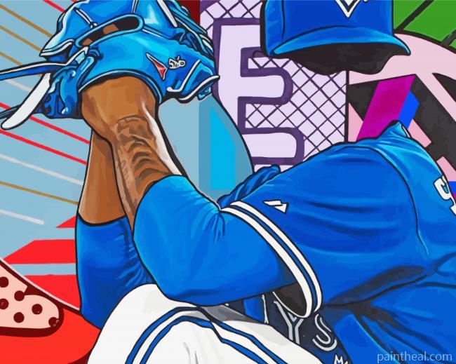 Toronto Blue Jays Sport Painting By Numbers Kits