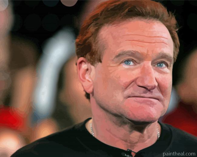 The American Actor Robin Williams Painting By Numbers Kits