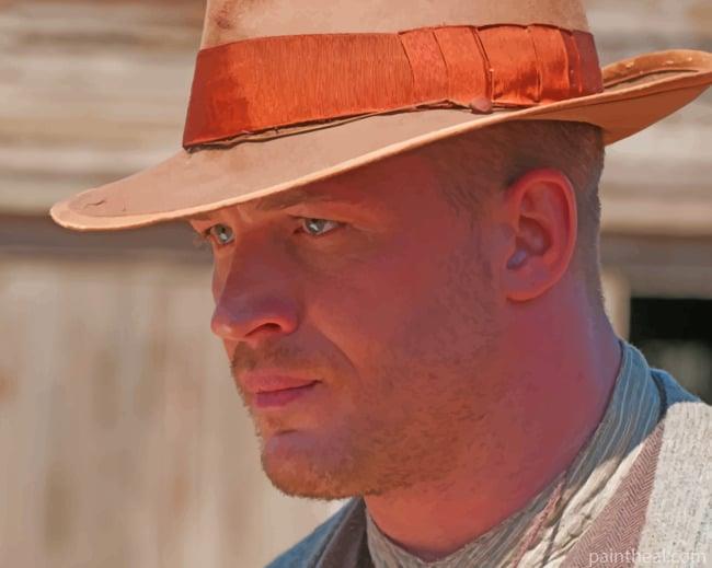 Actor Tom Hardy With Hat Painting By Numbers Kits