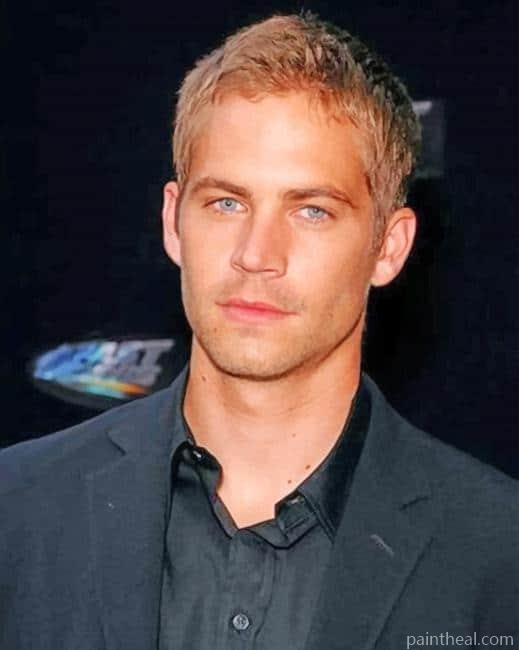 Paul Walker Actor Painting By Numbers Kits