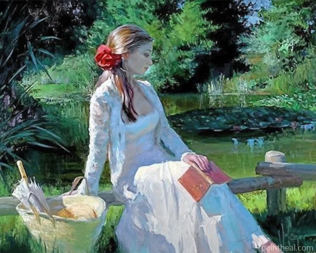 Aesthetic Woman Valdimir Painting By Numbers Kits