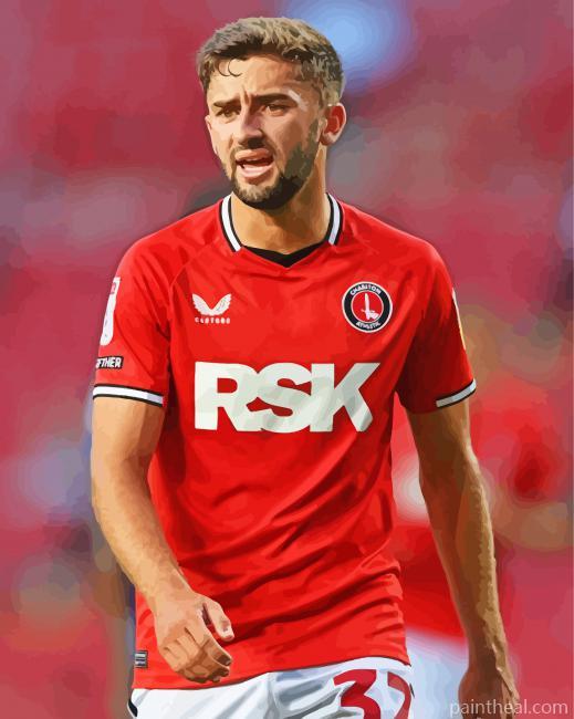 Charlton Athletic Player Painting By Numbers Kits
