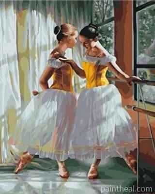 Ballet Dancers Painting By Numbers Kits