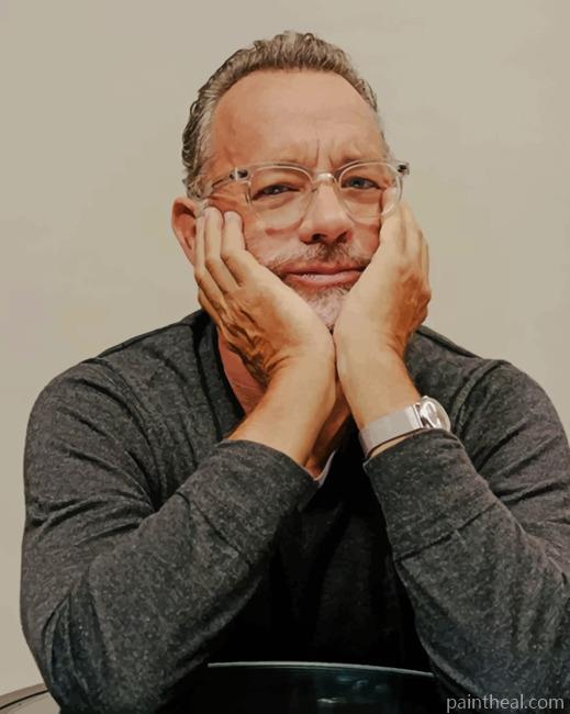 The Actor Tom Hanks Painting By Numbers Kits