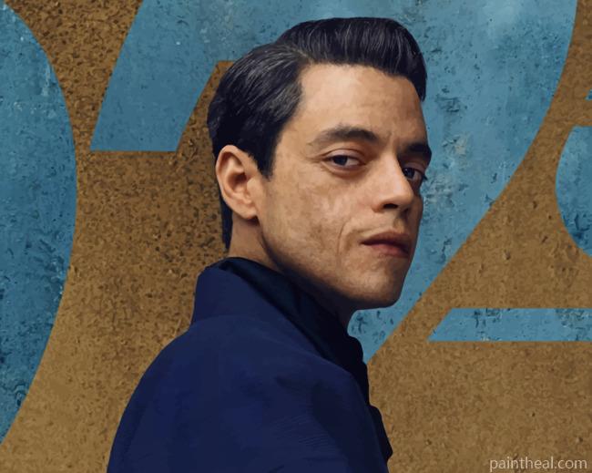 Rami Malek Movie Star Painting By Numbers Kits