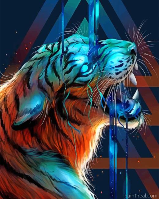 Bengal Tiger Painting By Numbers Kits