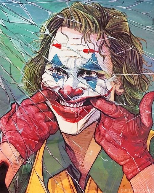 Sad Joker Painting By Numbers Kits