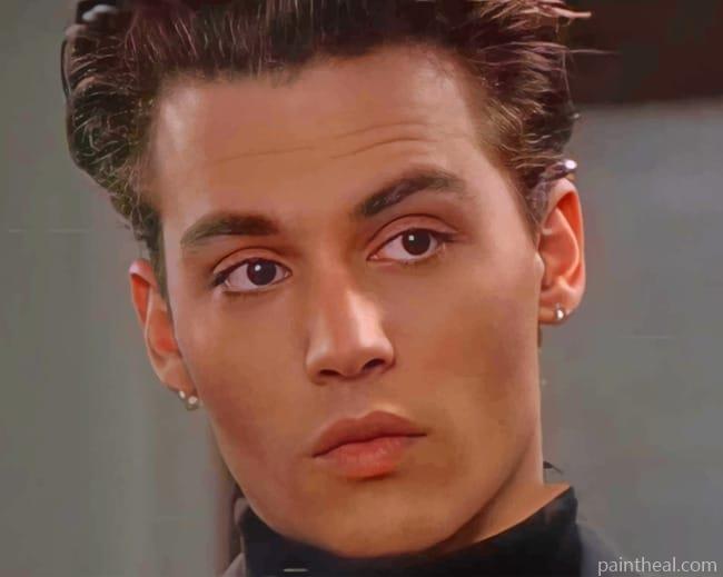 The Young Johnny Depp Painting By Numbers Kits