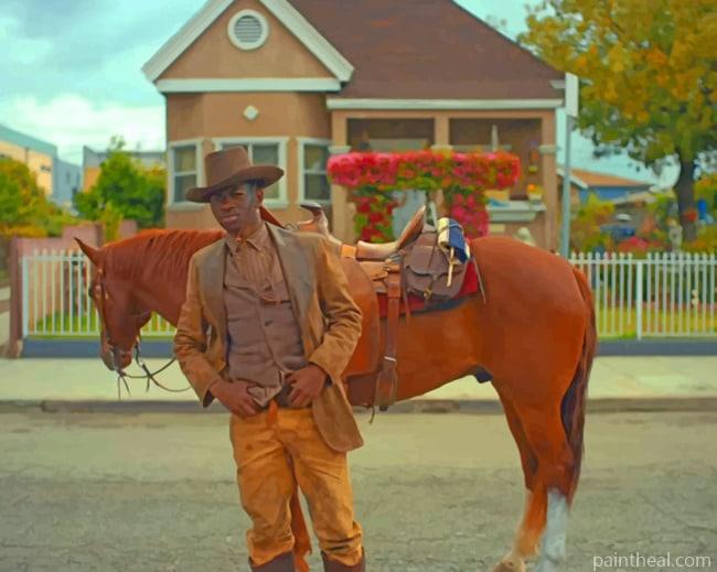 Lil Nas X And A Horse Painting By Numbers Kits
