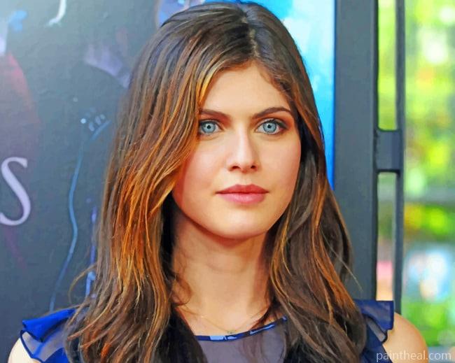 Alexandra Daddario Actress Painting By Numbers Kits