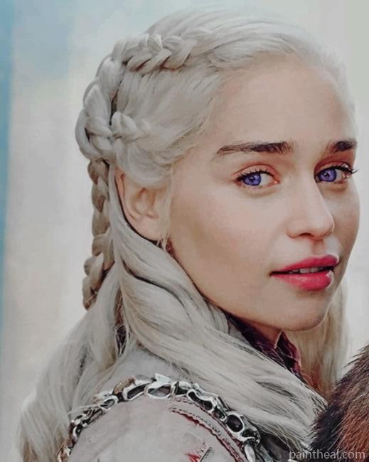 Game Of Thrones Emilia Clarke Painting By Numbers Kits