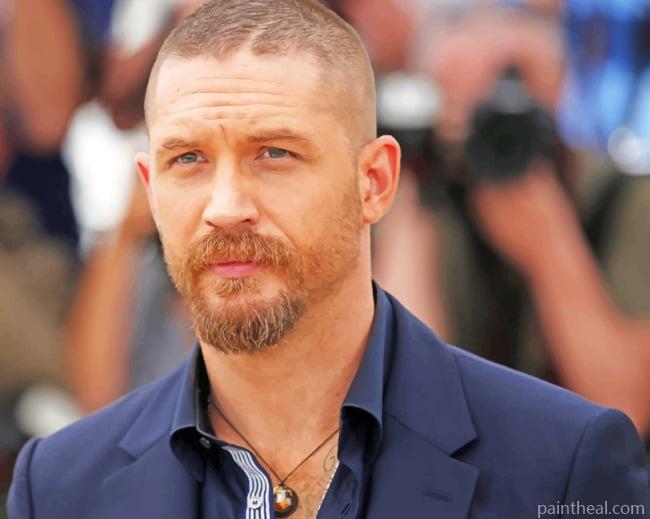 British Actor Tom Hardy Painting By Numbers Kits
