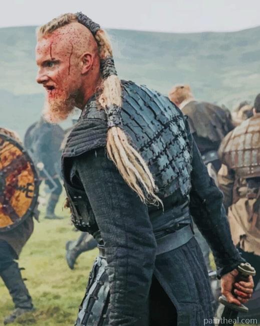 Bjorn Ironside Vikings Painting By Numbers Kits