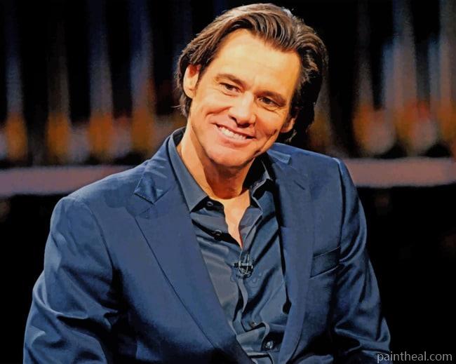 Actor Jim Carrey Painting By Numbers Kits