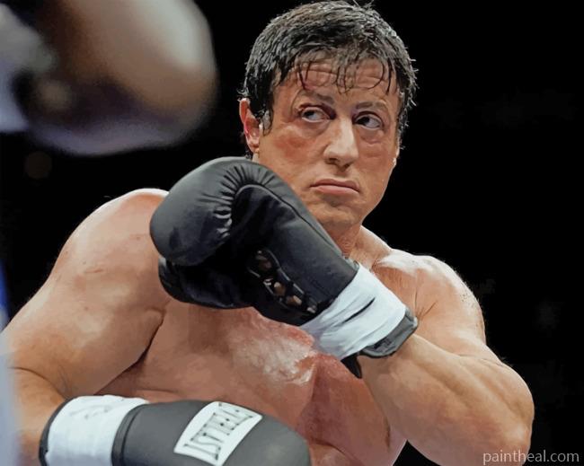 Sylvester Stallone Painting By Numbers Kits