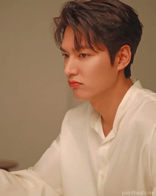 Actor Lee Min Ho Painting By Numbers Kits