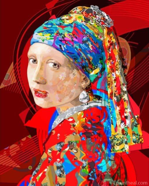 Girl With A Pearl Earring – 5D Diamond Painting Painting By Numbers Kits
