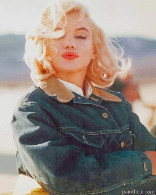 Stylish Marilyn Monroe Painting By Numbers Kits
