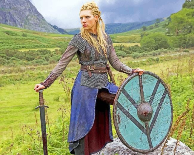 Lagertha Lothbrok Painting By Numbers Kits