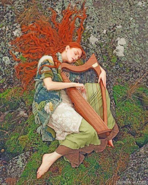 Lonely Musician Painting By Numbers Kits