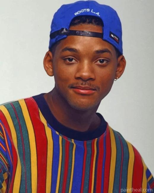 Young Will Smith Painting By Numbers Kits