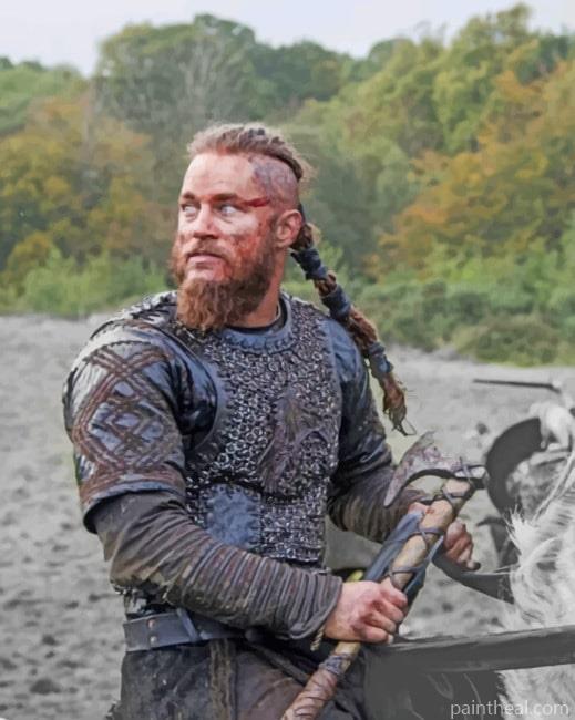 Ragnar Vikings Painting By Numbers Kits