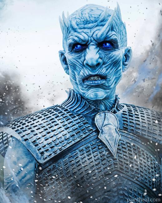 Game Of Thrones Night King Painting By Numbers Kits