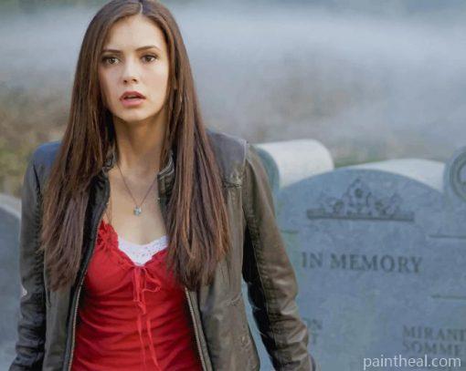 Elena Vampire Diaries – 5D Diamond Painting Painting By Numbers Kits