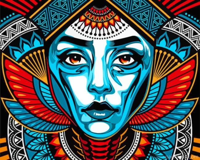 Psychedelic Queen Painting By Numbers Kits