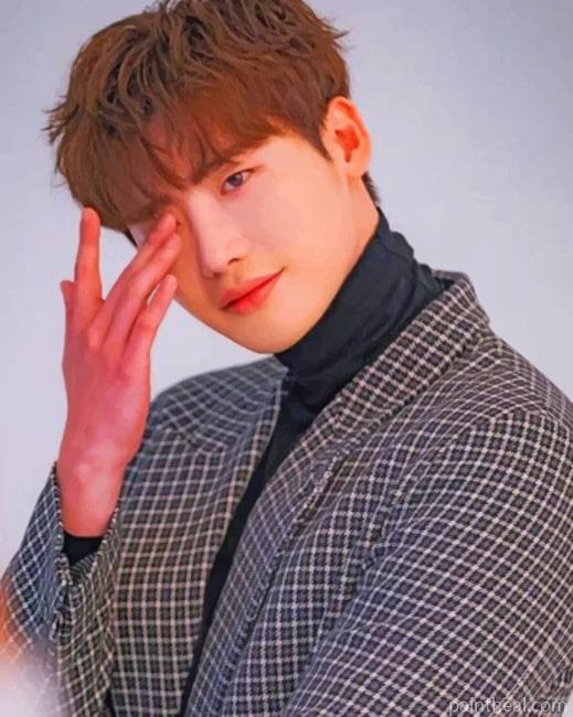 Lee Jong Suk Painting By Numbers Kits