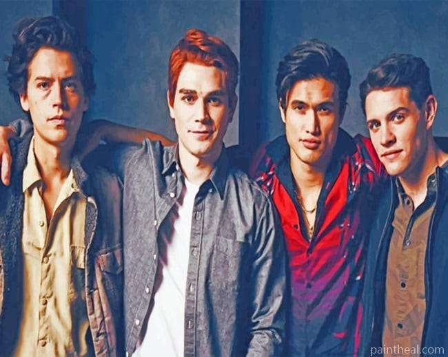 Riverdale Boys Painting By Numbers Kits