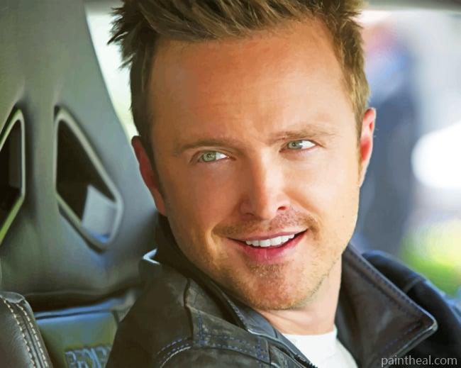 Actor Aaron Paul Painting By Numbers Kits